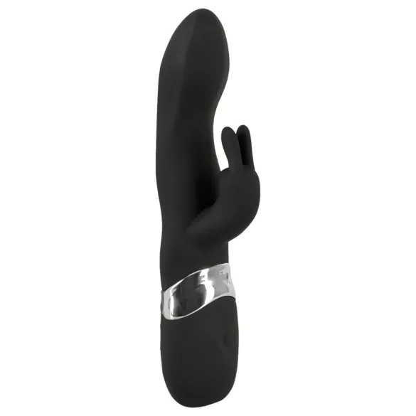 SMILE Blacky - vibratorius su 2 motoriukais - įkraunamas USB - juodas