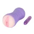 You2Toys - masturbatorius moterims - vibruojanti vagina - kūno spalvos/violetinė