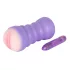 You2Toys - masturbatorius moterims - vibruojanti vagina - kūno spalvos/violetinė