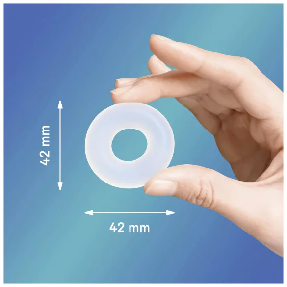 Durex Pleasure Ring - penio žiedas - skaidrus