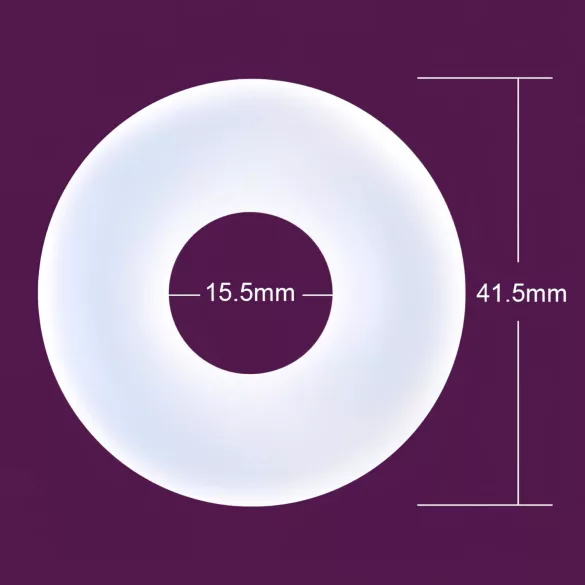 Durex Pleasure Ring - penio žiedas - skaidrus