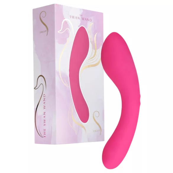 The Swan Wand - vibratorius masažuoklis - įkraunamas - rožinis