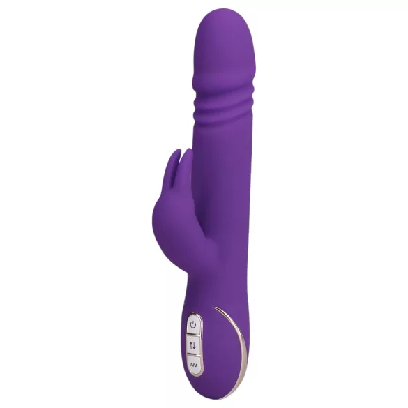 Vibe Couture - Triušio tipo stūmimo vibratorius - silikonas, violetinis