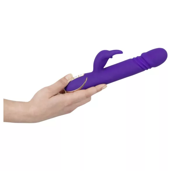 Vibe Couture - Triušio tipo stūmimo vibratorius - silikonas, violetinis