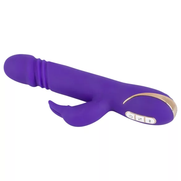 Vibe Couture - Triušio tipo stūmimo vibratorius - silikonas, violetinis