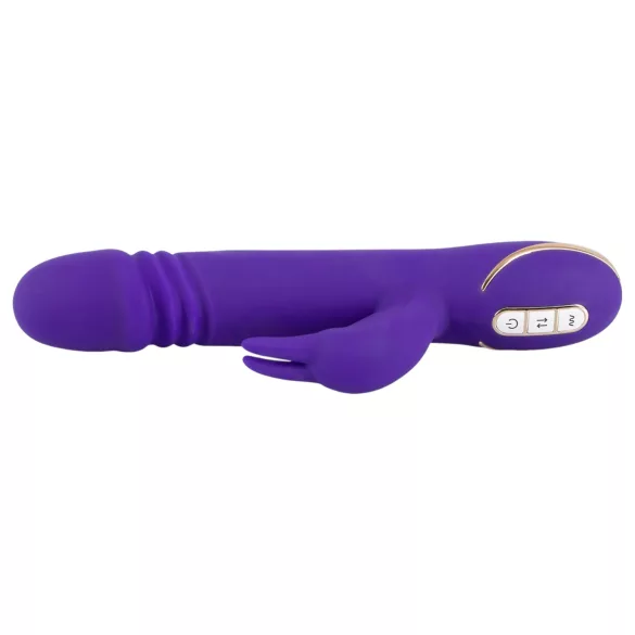 Vibe Couture - Triušio tipo stūmimo vibratorius - silikonas, violetinis