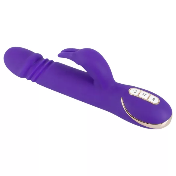 Vibe Couture - Triušio tipo stūmimo vibratorius - silikonas, violetinis