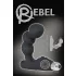 Rebel - prostatos vibratorius su rutuliukais - juodas