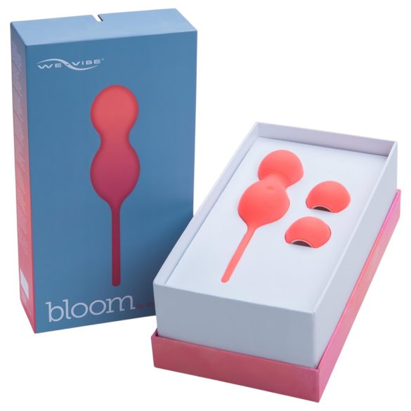 We-Vibe Bloom - kėgelio kamuoliukas su keičiamais svoriais - oranžinis