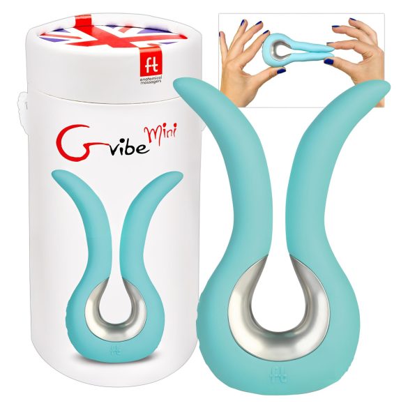 G-vibe Mini - G taško vibratorius - silikoninis - USB įkrovimas - mėtų spalvos