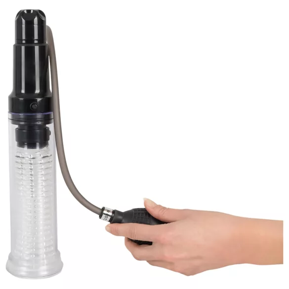 You2Toys - penio pompa ir masturbatorius 2in1 - permatoma