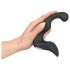 Rebel - prostatos masažuoklis su vibracija - juodas