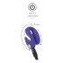 You2Toys - burnos vibratorius - įkraunamas, silikoninis, violetinis