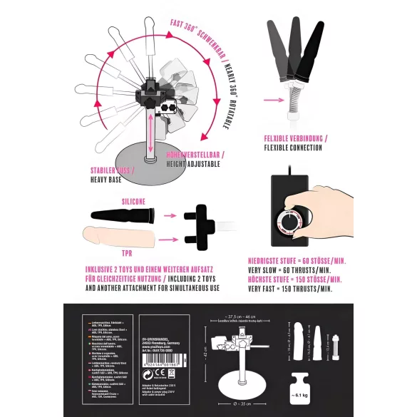 You2Toys - Big Bang Penetrator - tinklinis sekso aparatas