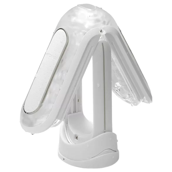 TENGA Flip Zero - vibruojantis masturbatorius - baltas