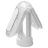 TENGA Flip Zero - vibruojantis masturbatorius - baltas