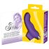 SMILE Finger – banguotas silikoninis pirštų vibratorius (violetinis)