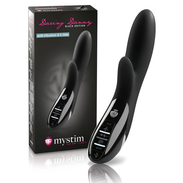 mystim Daring Danny - elektro-stimuliuojantis vibratorius (juodas)