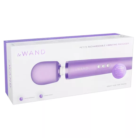 Le Wand Petite - vibratorius moterims - įkraunamas masažuoklis - violetinis