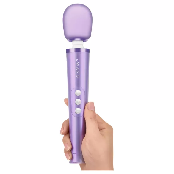 Le Wand Petite - vibratorius moterims - įkraunamas masažuoklis - violetinis