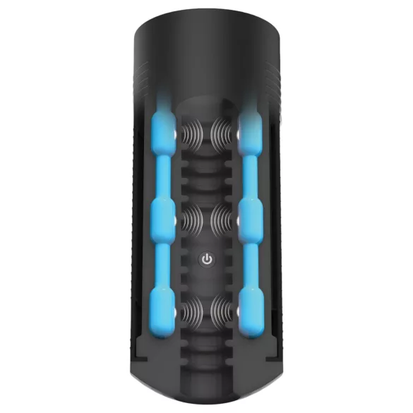 Kiiroo Titan Experience - įkraunama interaktyvi mastubacija (juoda)