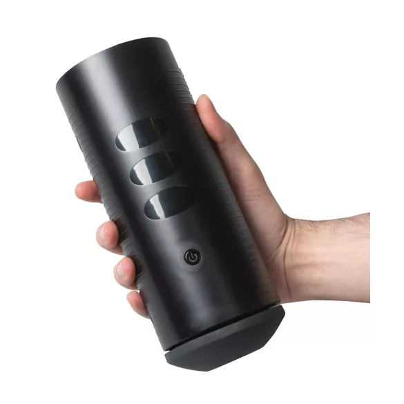 Kiiroo Titan Experience - įkraunama interaktyvi mastubacija (juoda)