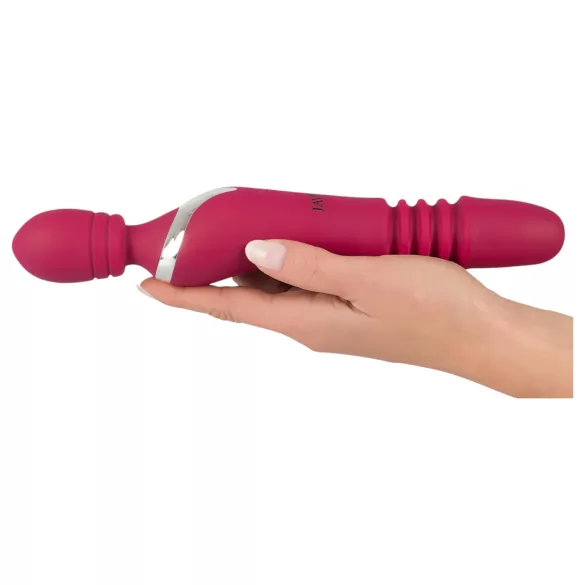 „Javida Thrusting“ - 3 in 1 masažuojantis vibratorius (raudonas)