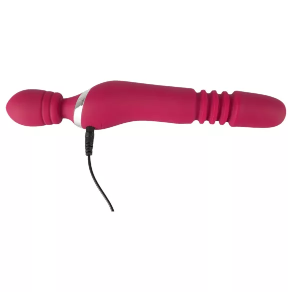 „Javida Thrusting“ - 3 in 1 masažuojantis vibratorius (raudonas)