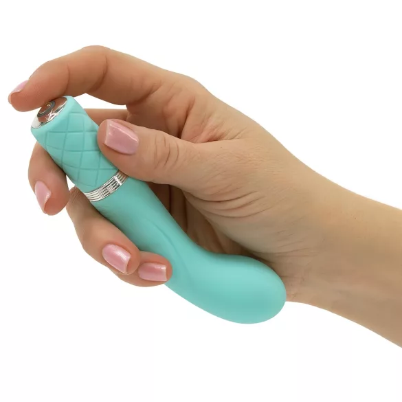 Pillow Talk Racy - G taško vibratorius - siauras, įkraunamas - turkio spalvos