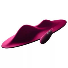  VibePad - vibracinė pagalvė su 2 motorais ir nuotoliniu valdymu - violetinė