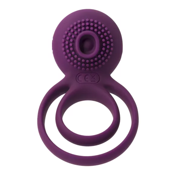 Svakom Tammy - vibruojantis penio ir sėklidžių žiedas - įkraunamas, violetinis
