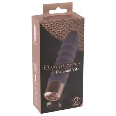   You2Toys Elegant Diamond - vibratorius moterims - įkraunamas - violetinis