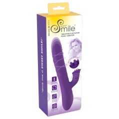 Smile Pearl - perlinis stūmiklinis vibratorius (violetinis)