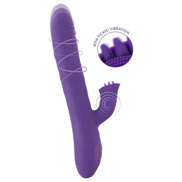Smile Pearl - perlinis stūmiklinis vibratorius (violetinis)