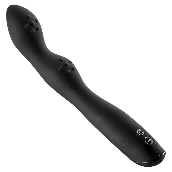 Rebel P-Spot - prostatos vibratorius su 2 varikliais - juodas
