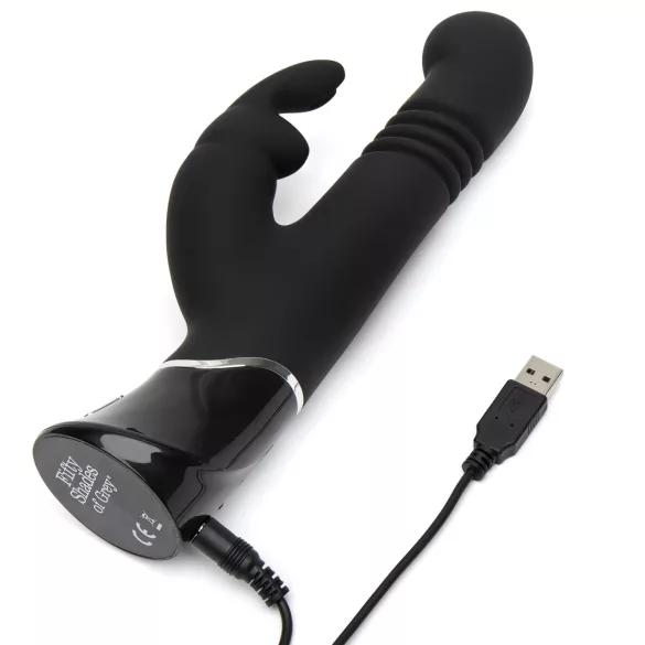 Fifty Shades of Grey - traukos vibratorius - juodas silikonas