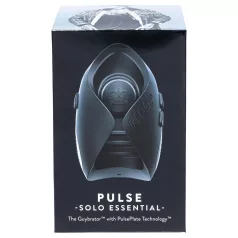   Hot Octopuss Pulse Solo Essential - masturbatorius vyrams - įkraunamas - juodas