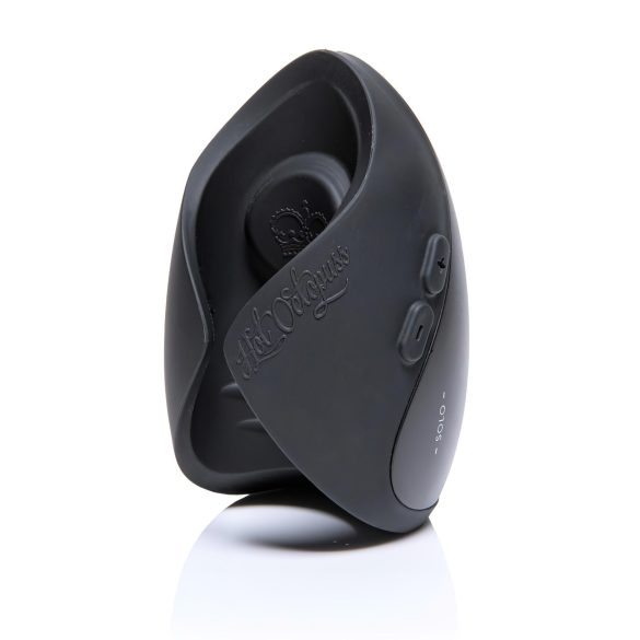 Hot Octopuss Pulse Solo Essential - įkraunamas masturbatorius (juodas)