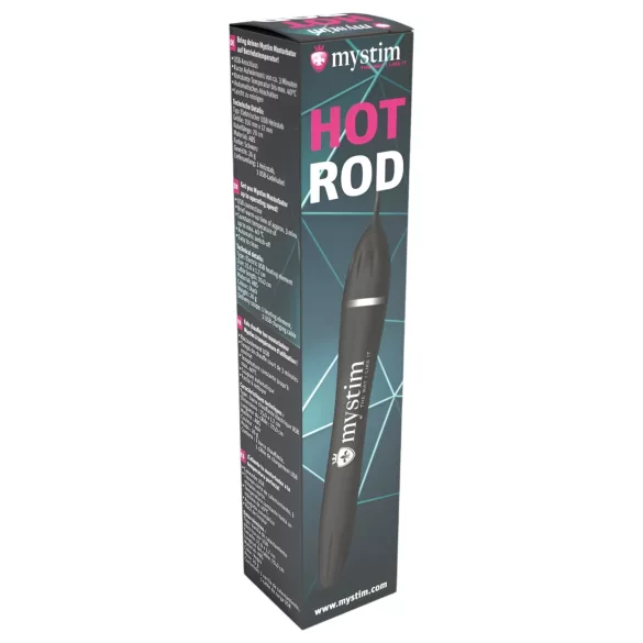 mystim Hot Rod - masturbatorius šildymo lazdelė vyrams