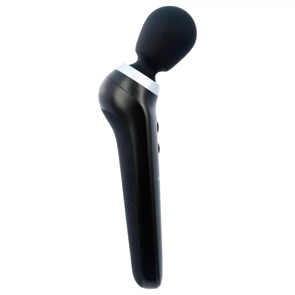 PalmPower Extreme Wand - masažuoklis vibratorius - įkraunamas - juodas