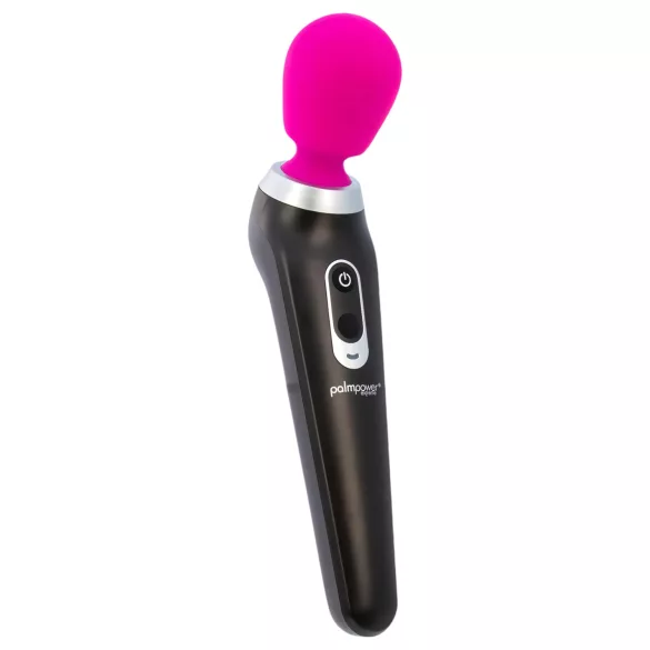 PalmPower Extreme - wand vibratorius - įkraunamas - rožinis/juodas