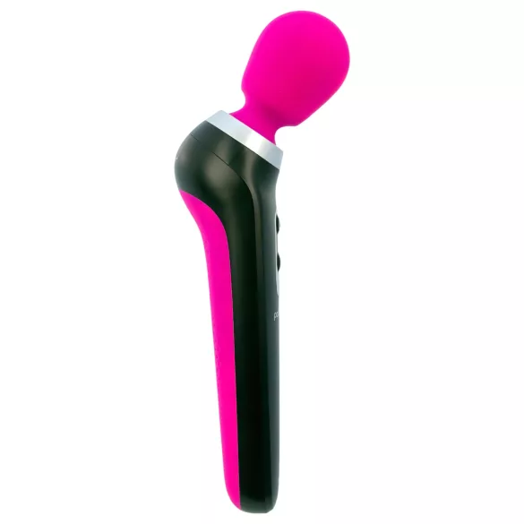 PalmPower Extreme - wand vibratorius - įkraunamas - rožinis/juodas