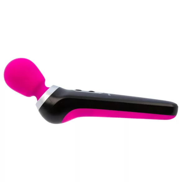 PalmPower Extreme - wand vibratorius - įkraunamas - rožinis/juodas
