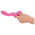You2Toys - Dual Petit - įkraunamas, 2 variklių vibratorius (rožinis)