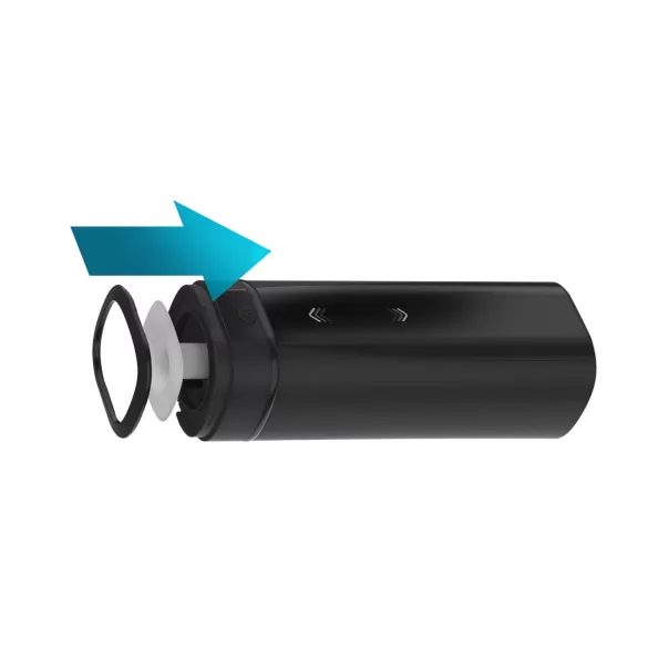 Kiiroo Onyx+ - interaktyvus masturbatorius - juodas