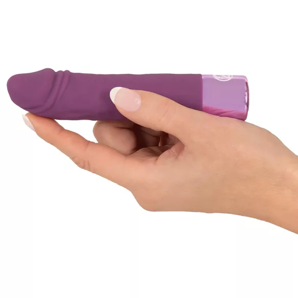 You2Toys - realistiškas vibratorius - įkraunamas, atsparus vandeniui, violetinis
