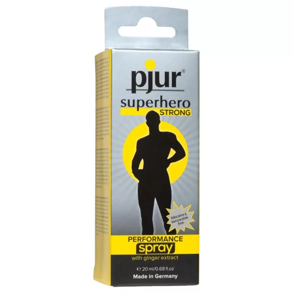 pjur Superhero STRONG - erekcijos uždelsimo purškiklis - 20 ml
