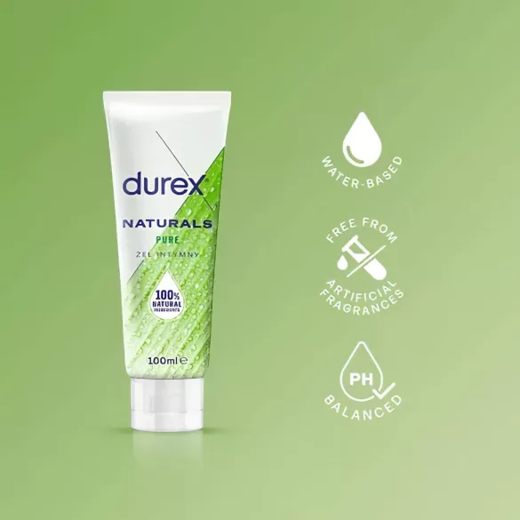 Durex - intymus gelis - natūralus - 100 ml