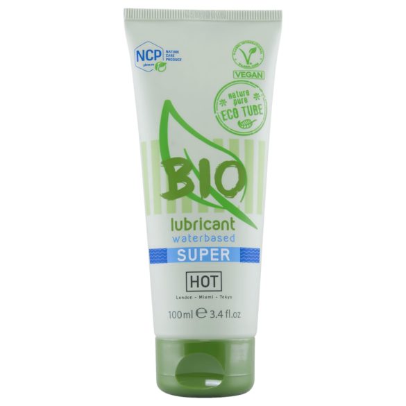 HOT Bio Super - vandens pagrindo veganinis lubrikantas - 100ml