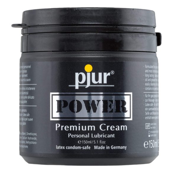 Pjur Power - aukščiausios kokybės lubrikantas kremas (150ml)